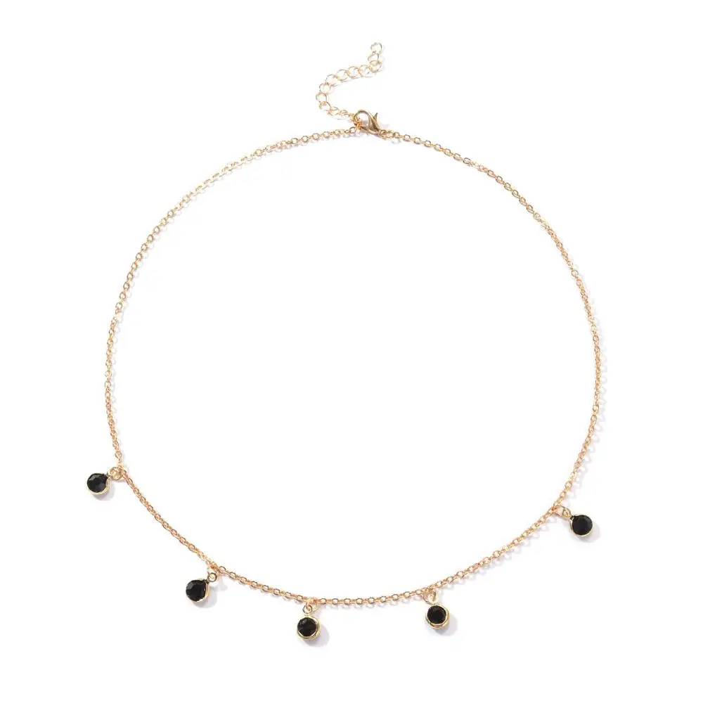 Модное акриловое ожерелье с подвеской для женщин колье чокер женское ювелирное