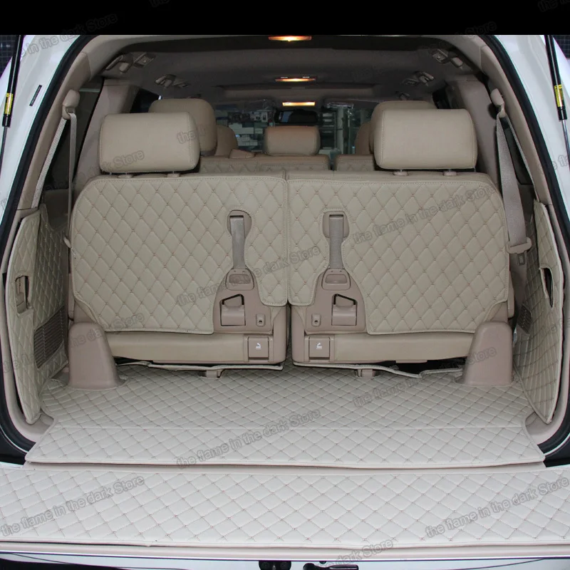 Кожаный коврик Lsrtw2017 для багажника автомобиля подкладка груза Toyota Land Cruiser 2009 2010 2011