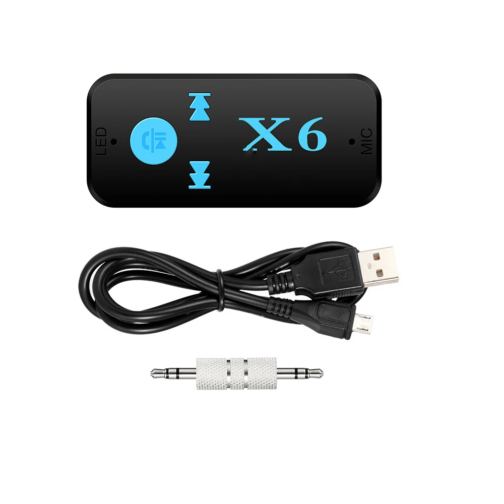 AUX Bluetooth совместимые приемники автомобильный комплект с микрофоном музыкальный