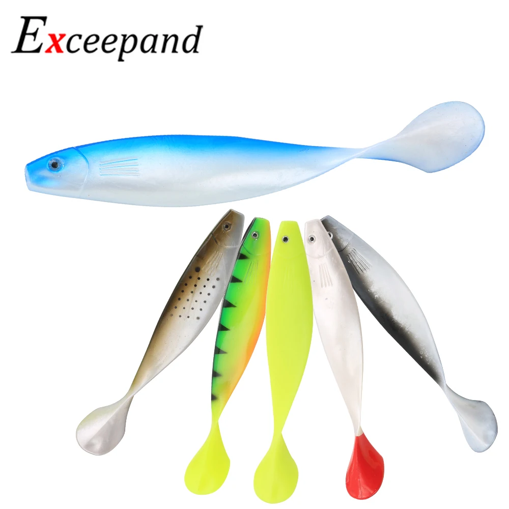 

Exceepand 235mm 70g Carp Fishing Soft Plastic Lure Swimbait Shad Bass Pike Trout Bait Artificial Jigging Saltwater Lures Tackle