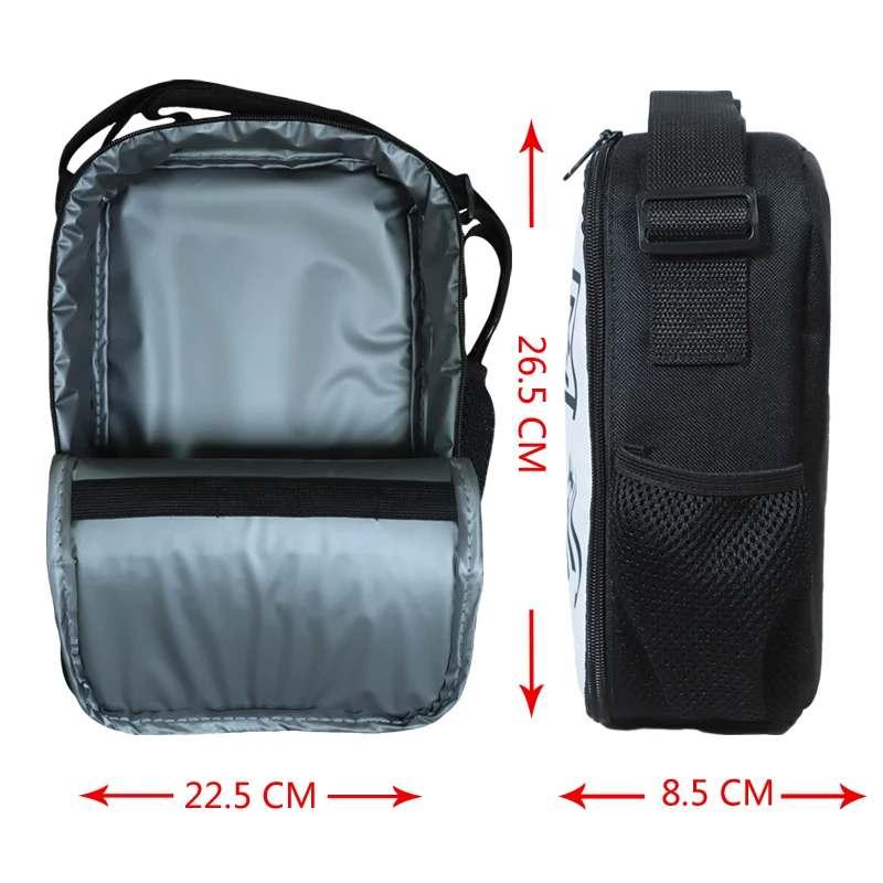 Портативная обеденная сумка с уникальным рисунком лошади термическая