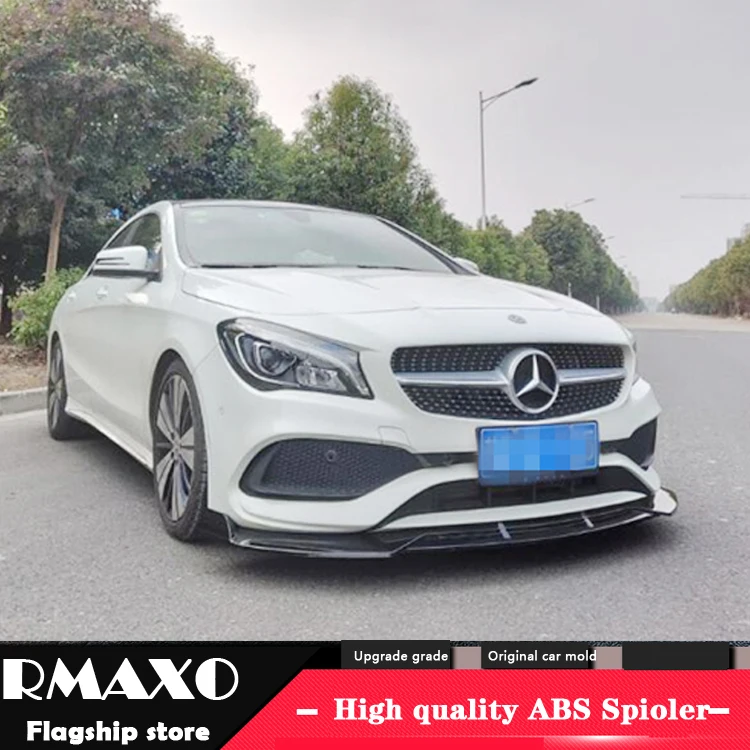 

Для Benz W117 ABS задний бампер диффузор протектор для 2016-2018 BENZ CLA Боди Комплект бампер задний передний Лопата задний спойлер