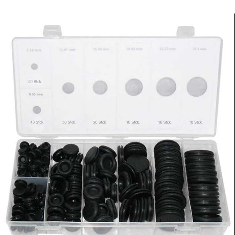 

170 Pcs Extensive Rubber Stoppers Body Plugs Stoppers New STSF666