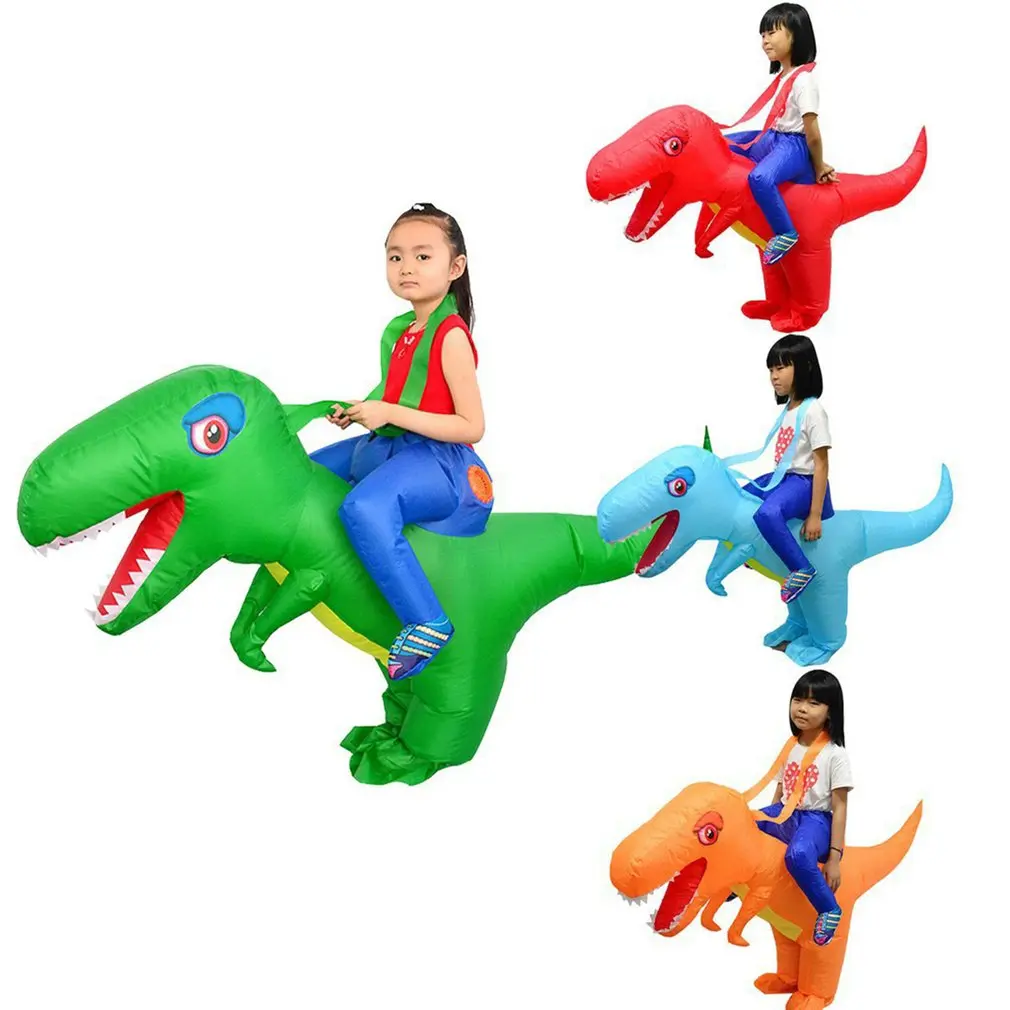 Children And Adults Riding Dinosaur Games Inflatable Performance Clothes Fine Workmanship Good Appearance
