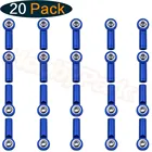 Универсальный алюминиевый металлический стержень, 20 шт., шаровой шарнир CW и CCW Для Traxxas, осевые гонки, Redcat, Радиоуправляемый автомобиль, самолет