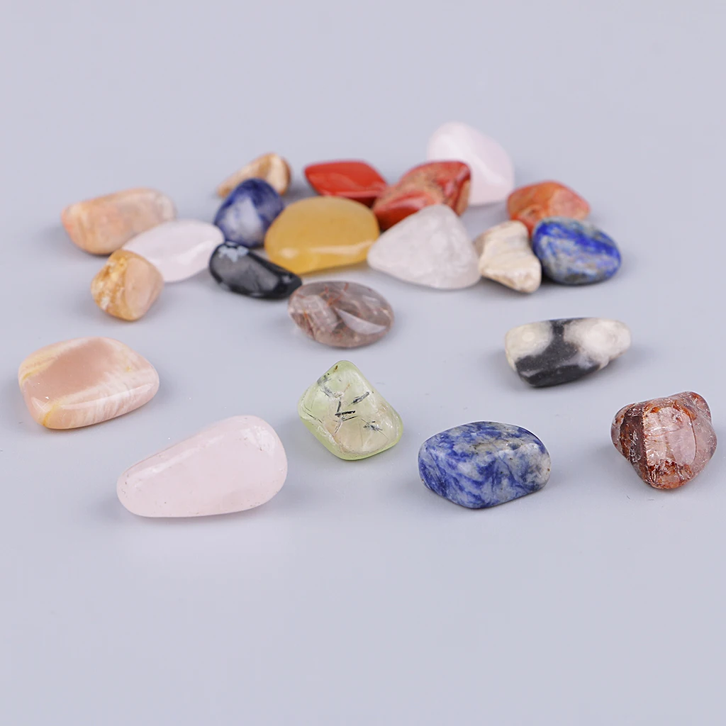 

21x Crystal Gemstones s for Collection Home Table Decoration Gift