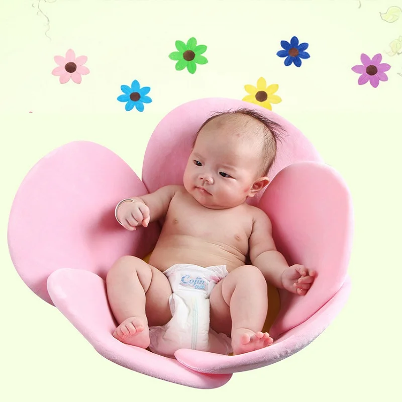 Портативная Детская ванна для душа подкладка ванной детский раздвижной коврик