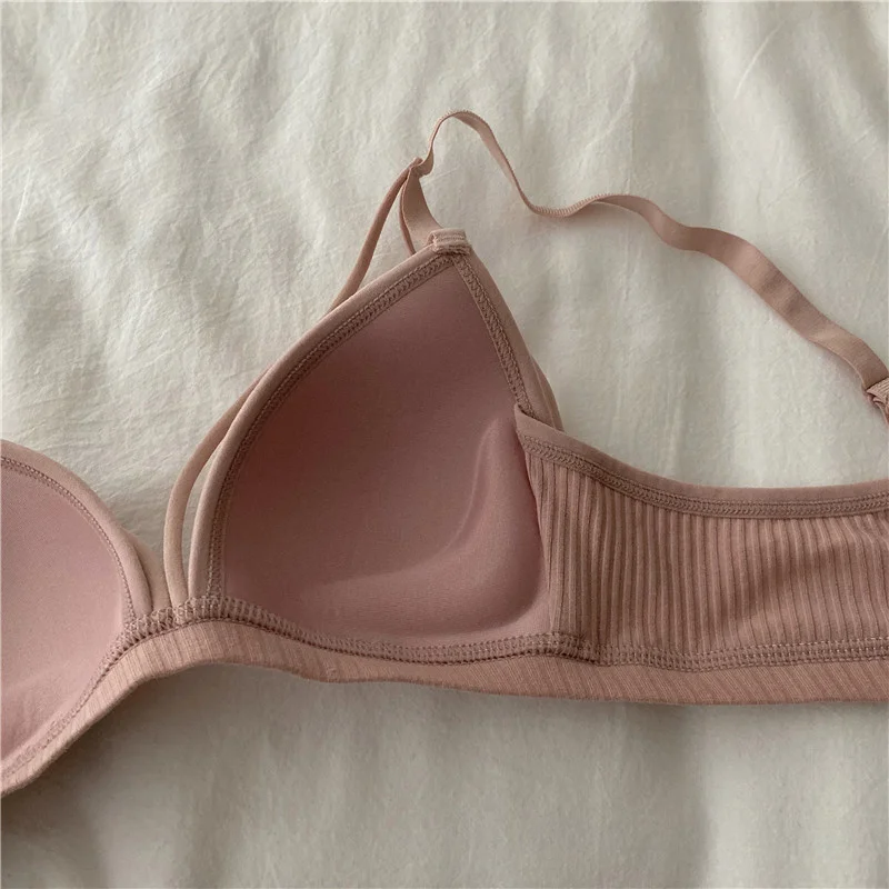 Жилет с резьбой для девушек удобное нижнее белье без оправы французская