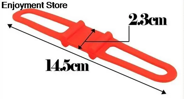Фонарь для горного велосипеда эластичная повязка полосы телефона и фонарика