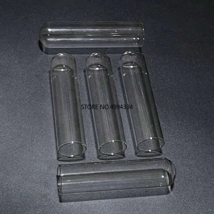 5 шт./партия 25x100 мм круглая Нижняя стеклянная пробирка для лабораторных