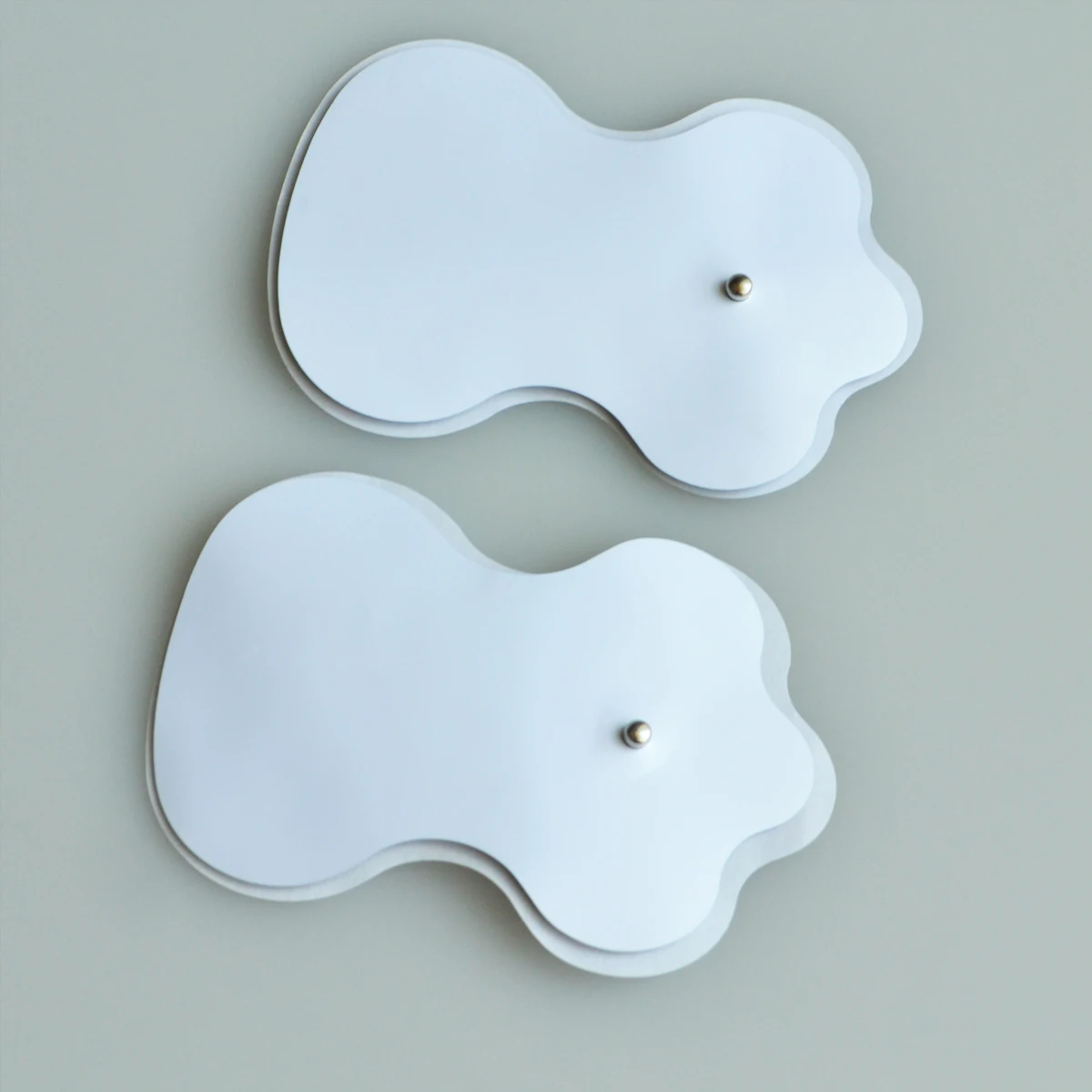 1 пара новых детских носков самоклеящегося электрода пластыри Десятки