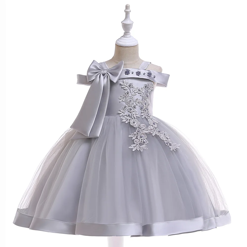 

Christmas Gift Flower Girls Kids Dress For Girls Evening Party Wedding Princess Dresses Baby Girl Birthday Bridesmaid Dress