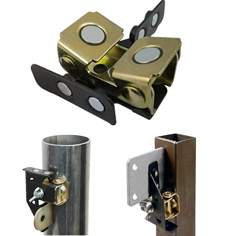 

8Pcs V Type Magnetic Welding Clamps Holder Suspender Fixture Adjustable Pads Kit