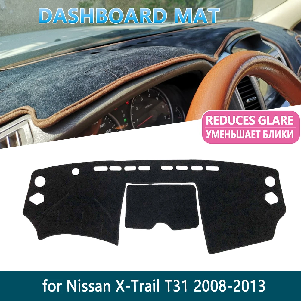 Коврик для приборной панели Nissan X Trail T31 2008 2009 2010 2011 2012 XTrail|Наклейки на автомобиль| |