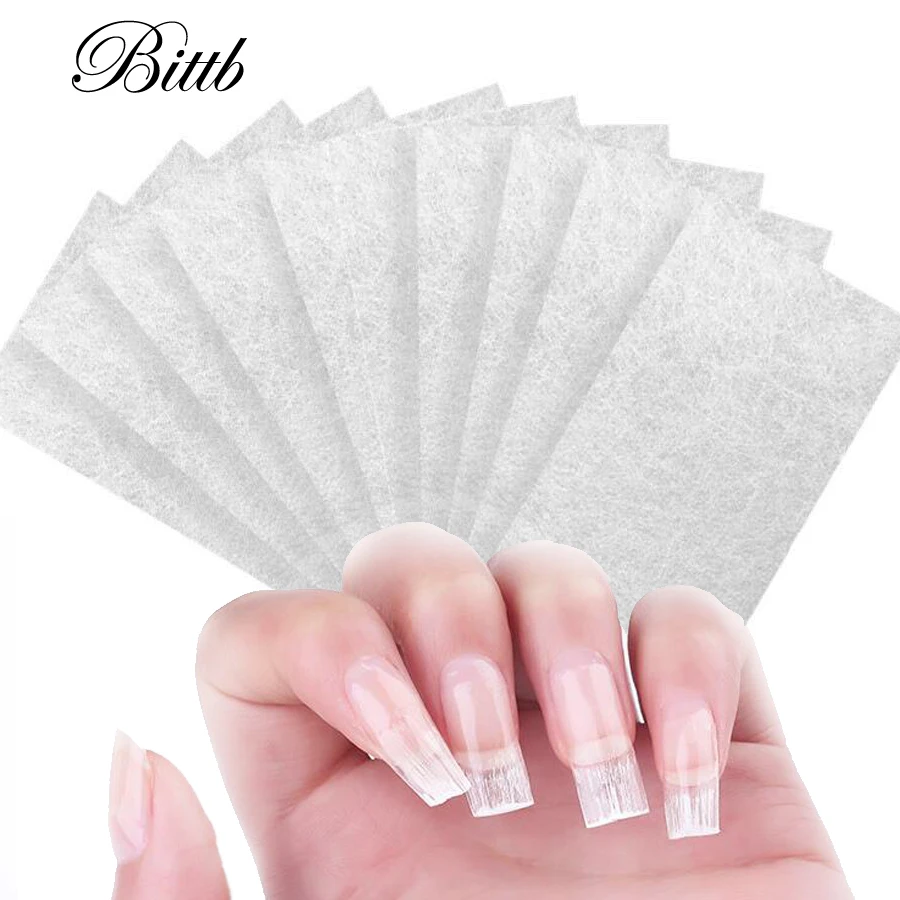 Пилочки для наращивания ногтей Bittb шелковая Стекловолоконная наклейка УФ гель