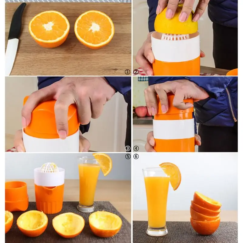 

Portable Manual Juicer Orange Lemon Mini Squeezer Original Fruit Juice Maker For Household