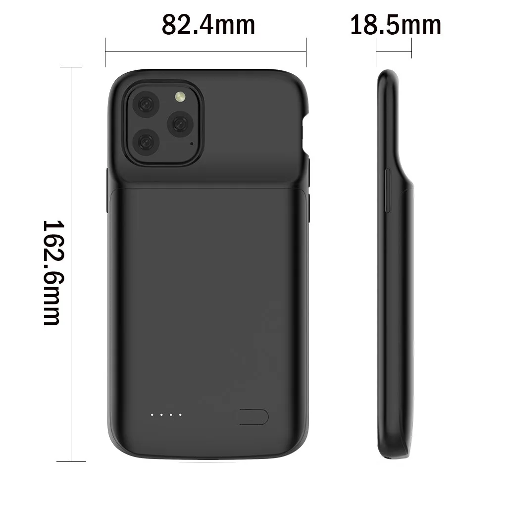 5000 мАч банк питания чехол для iPhone 11Pro 11Pro Max резервный аккумулятор крышка для iPhone 11 Расширенный телефон контейнер для аккумуляторных батарей