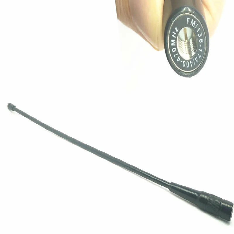 

OPPXUN Dual-segment soft antenna VHF / UHF 144/430 MHz handheld accessory for Yaesu vx-3r VX-5R dual-use radio intercom