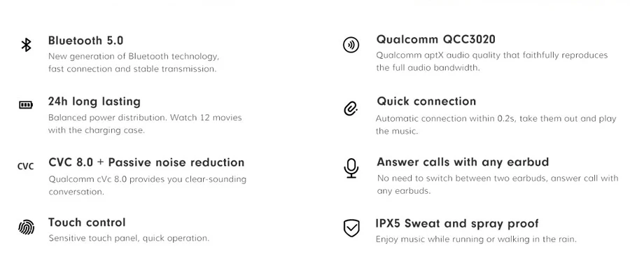 Shockbeats Bluetooth наушники TWS HiFi настоящие беспроводные наушники QCC3020 чип Aptx AAC наушники для iPhone samsung