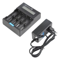 hb 4h lcd b lcd screen display 4 slot battery charger for aa aaa 18650 16340 intelligent rechargeable battery charger