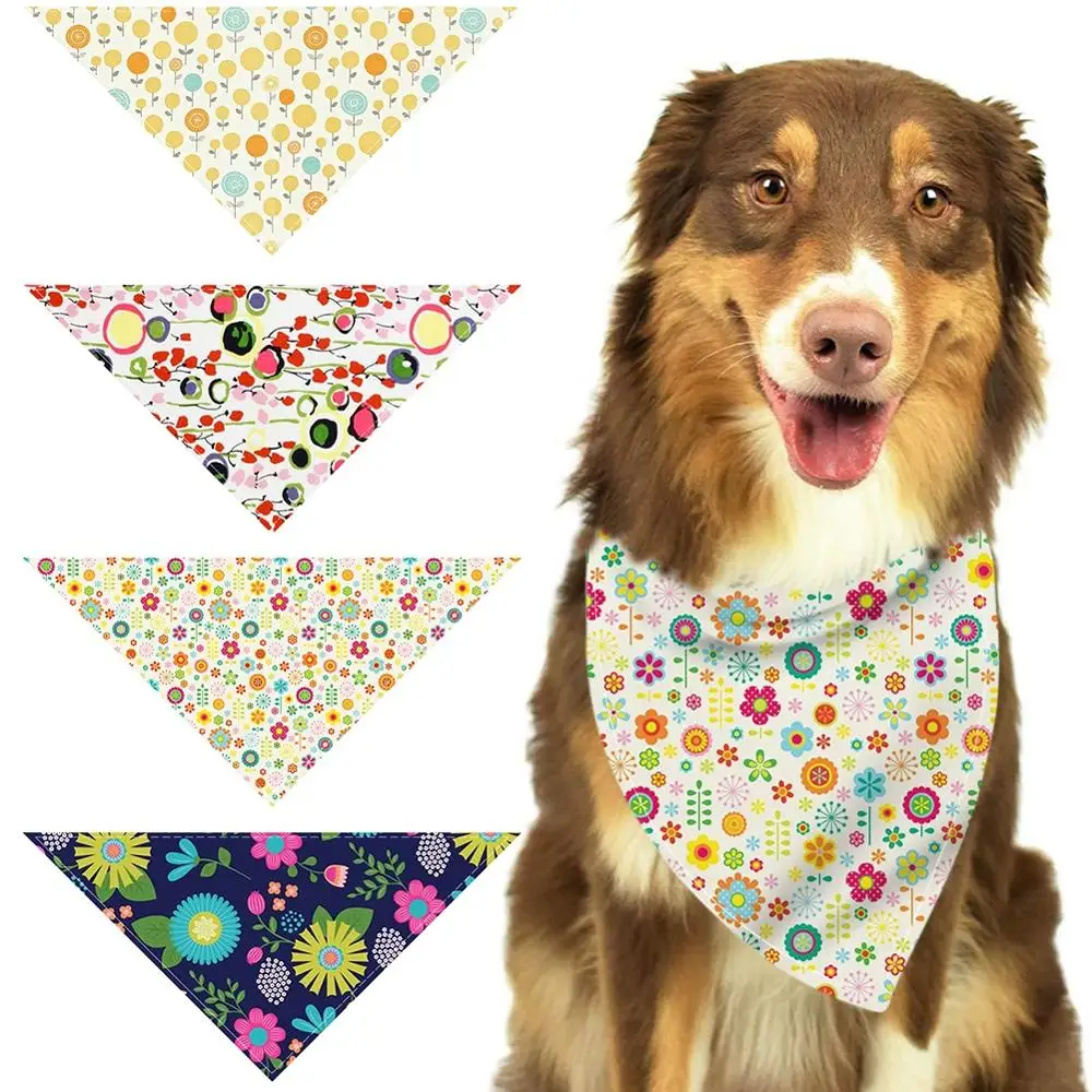 

Quality Soft Pet Saliva Scarf Bibs Cat Dog Neck Breathable Collar Decor Accessories Supplies Durable Easy Clean
