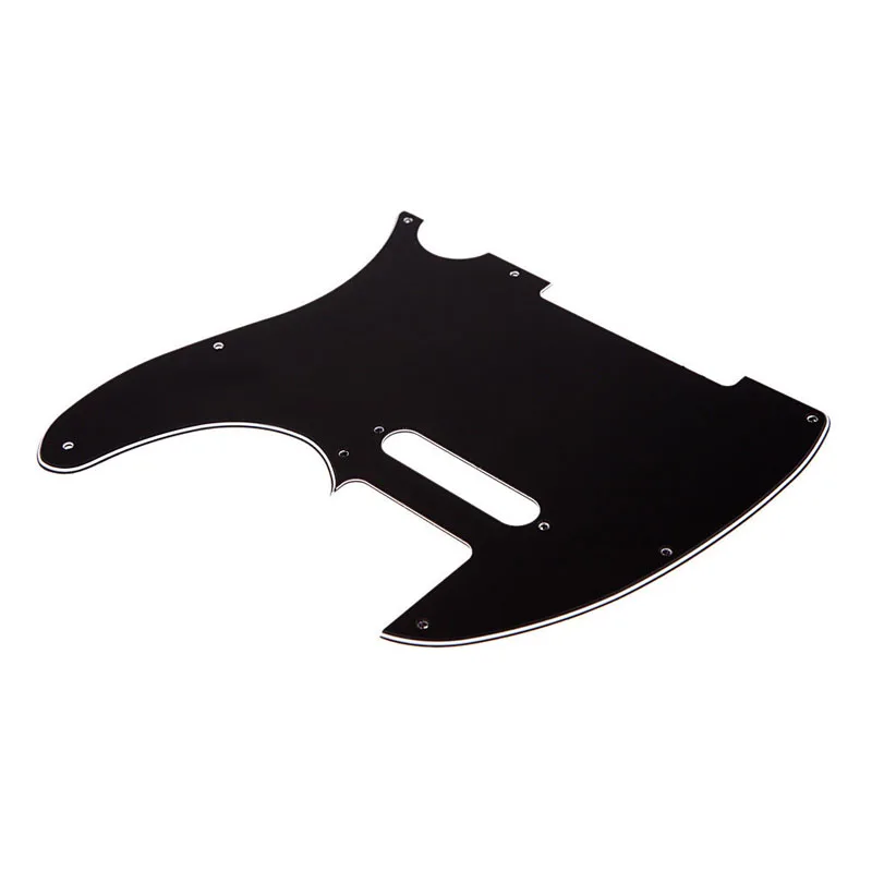 3 Ply Tele Style Electric Guitar Pick Guard Scratch Plate Fit Telecaster Black high quality Pickguard | Спорт и развлечения