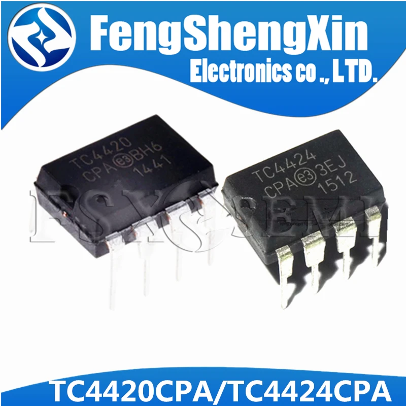 10 шт./лот TC4420CPA DIP 8 TC4420 TC4424CPA TC4424 TC4420EPA TC4424EPA DIP8 высокоскоростные МОП