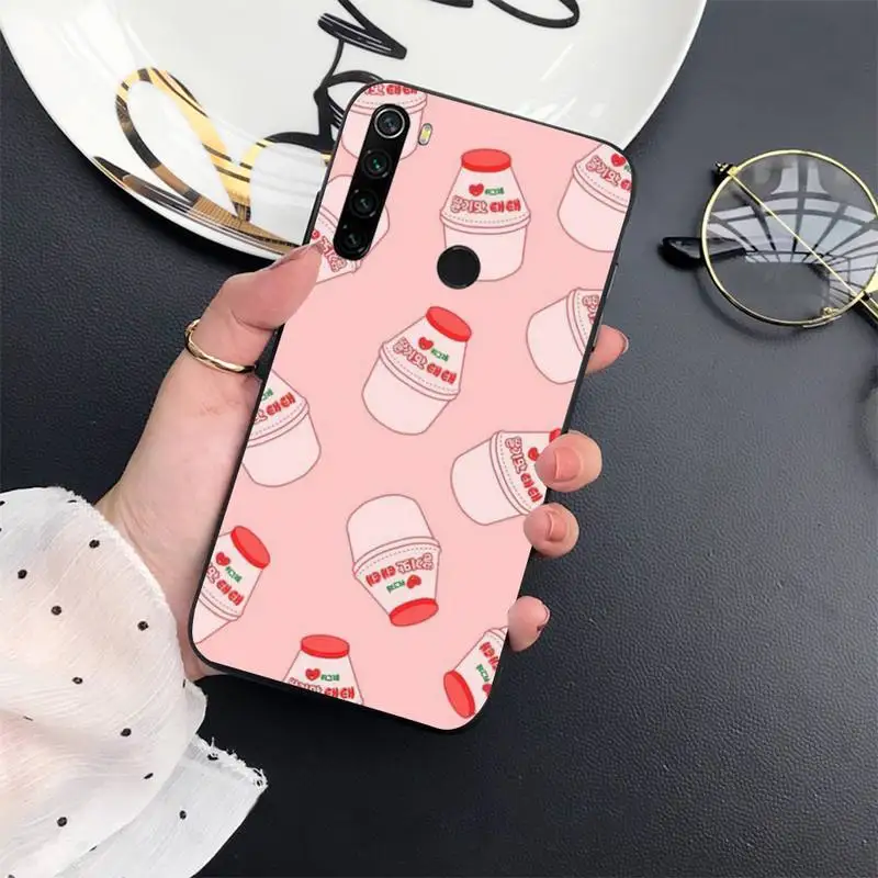 

Strawberry cute pink fruit Phone Case For Xiaomi Redmi 7 8 9t a3Pro 9se k20 mi8 max3 lite 9 note 9s 10 pro