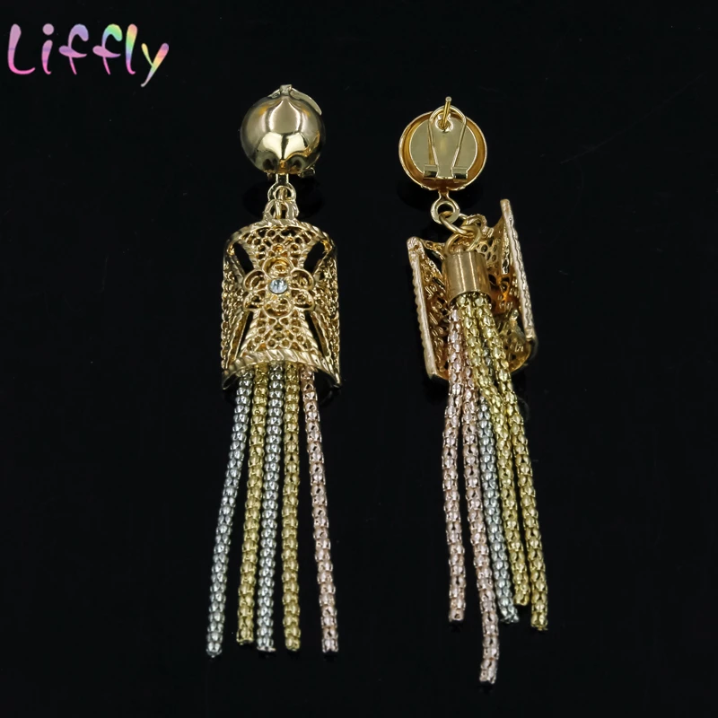 Ювелирные изделия из Нигерии наборы для женщин Кристалл ожерелье серьги кольцо