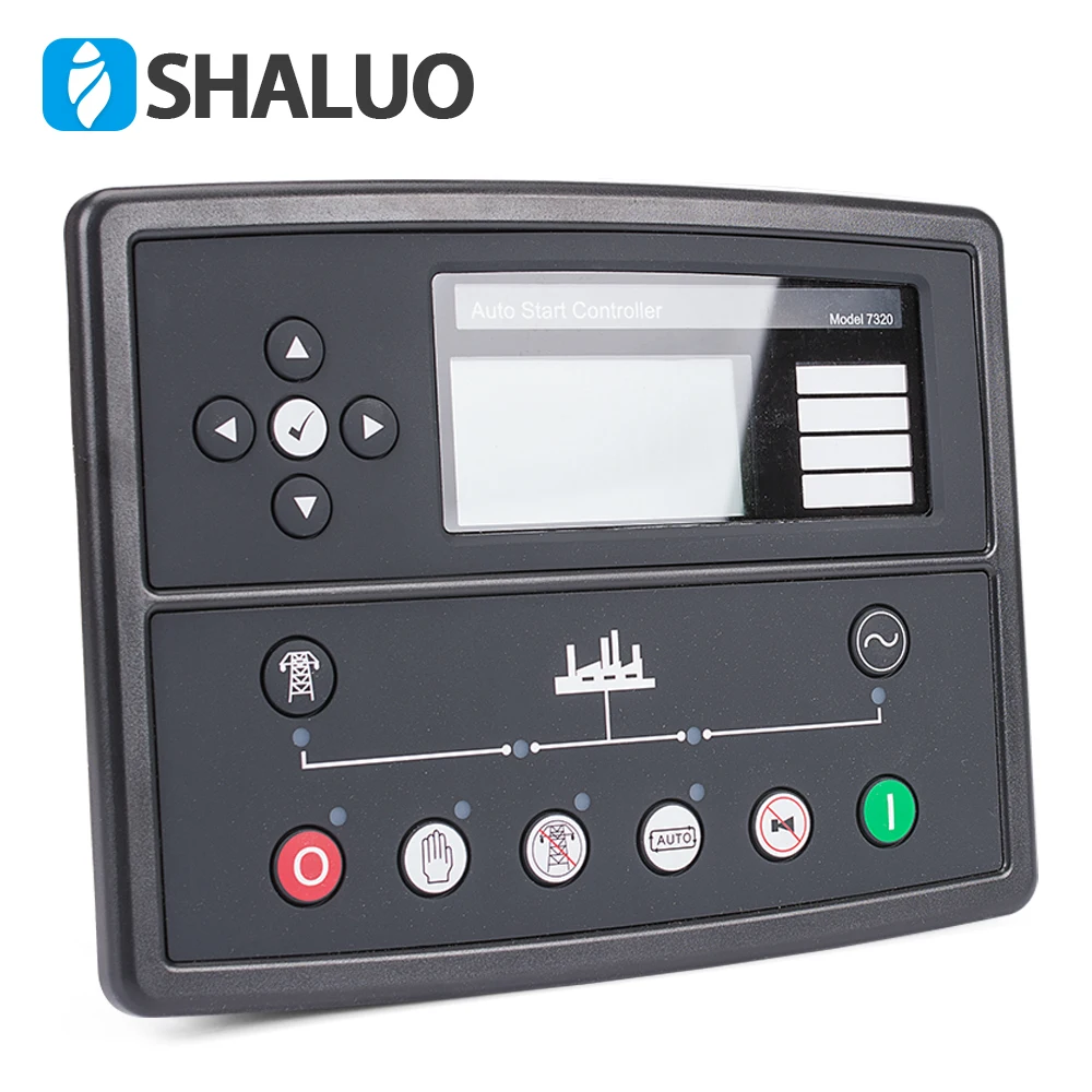 Пульт управления генератором AMF 7320 детали генератора панель ЖК-дисплей