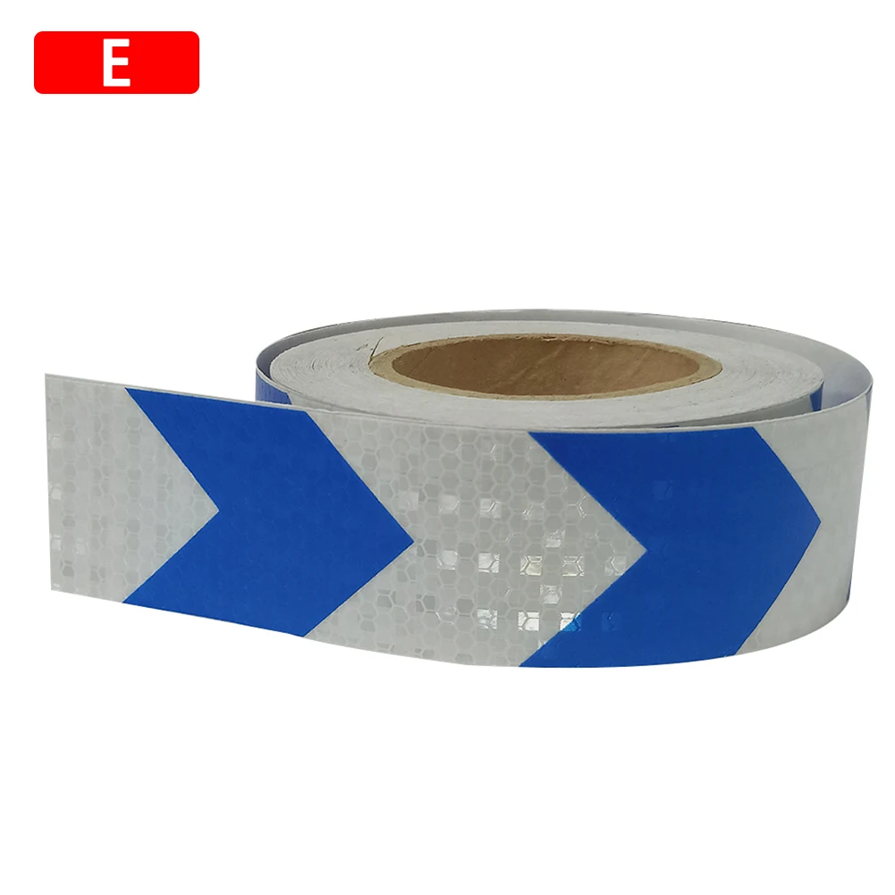 

5cm*300cm Car Arrow Reflective Tape Decoration Stickers Car Warning Safety Reflection Tape Film Auto Reflector Sticker