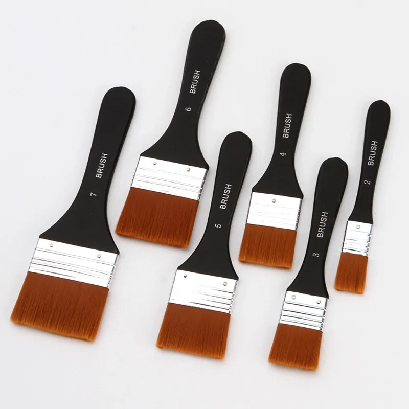 1 шт. нейлоновая кисть для рисования акварелью или гуашью | Канцтовары офиса и