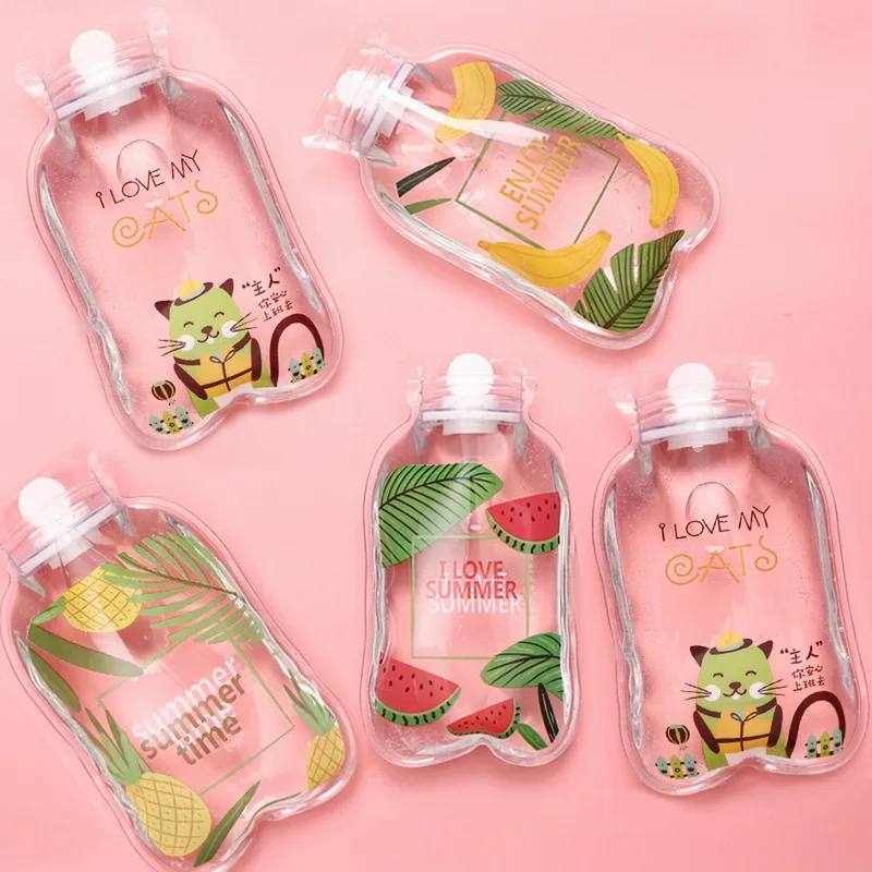 Зимняя взрывобезопасная Милая прозрачная мини-карманная грелка для рук ПВХ