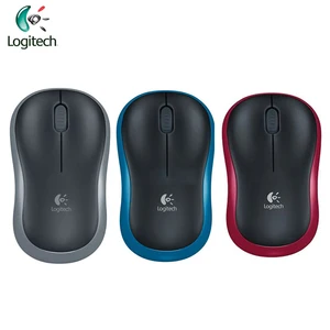 Оригинальная беспроводная мышь Logitech M185 с симметричным дизайном и USB нано-приемником, Linux, поддержка официальных тестов для ОС Windows Mac