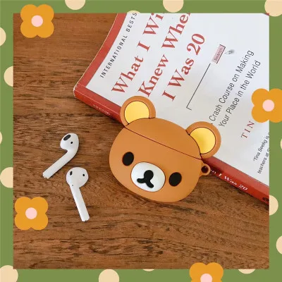 CD-9 Мультфильм Аниме one piece Тони Чоппер брелок корпусы гарнитурные для Apple Airpods 2 силиконовый защитный чехол Чехлы Брелок - Цвет: CD-9