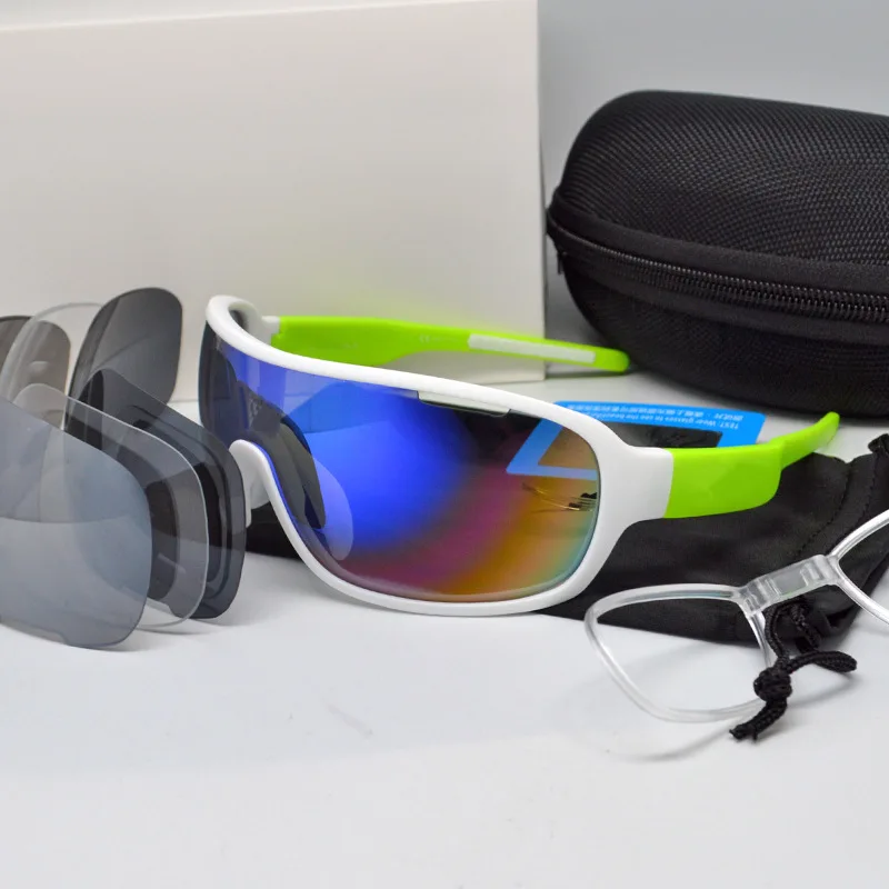 Солнцезащитные очки клинкообразные солнцезащитные Велосипеды миопия велосипед