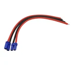 1 шт. штекергнездо EC5 10AWG силиконовый кабель EC5 штекер Jack длина провода 153050 см для RC Lipo зарядное устройство для аккумулятора игрушки сделай сам
