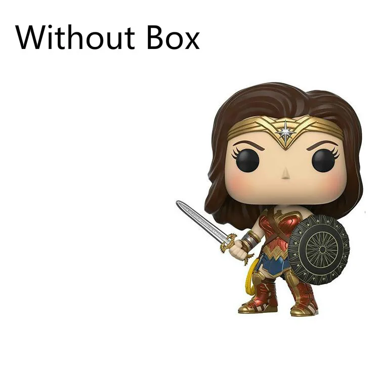 Funko Pop Подарки для женщин куклы Лига мира флэш чудо-женщина Аквамен Брюс Уэйн аниме детская игрушка - Цвет: without box172