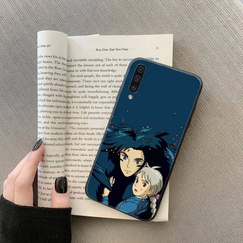 Жесткий резиновый чехол Howl's Howls для телефона Samsung A20 A30 30s A40 A7 J2 J7 prime J4 Plus S5 Note 9 10 |