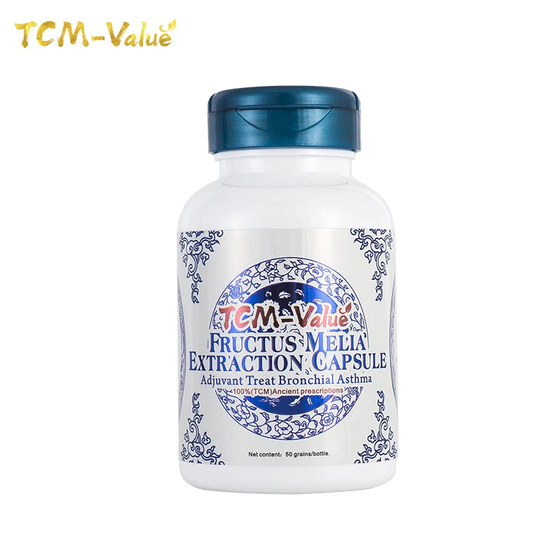 

TCM-Value Fructus Melia Extraction Capsule, Adjuvant Treat Atrophic Gastritis, Cure Irritability and insomnia by gastritis,50pcs