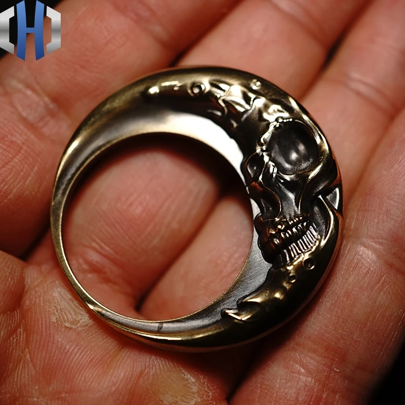 Оригинальный EDC серии смерти размытая Луна подвеска для сумки вешалка автомобиля