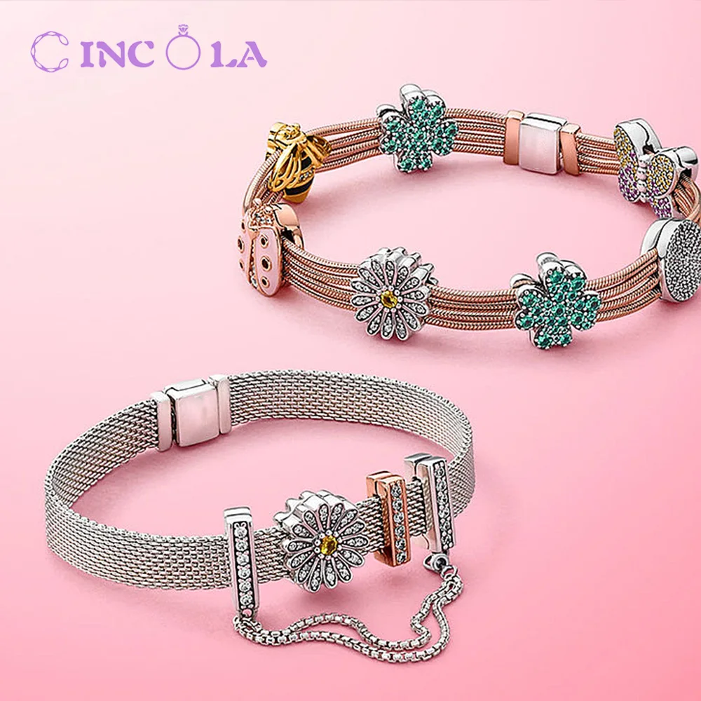 

Reflexions Charms 925 Sterling Silver Butterfly Heart Circle clip Reflexions Beads fit Pan Clip Silver Original Jewelry