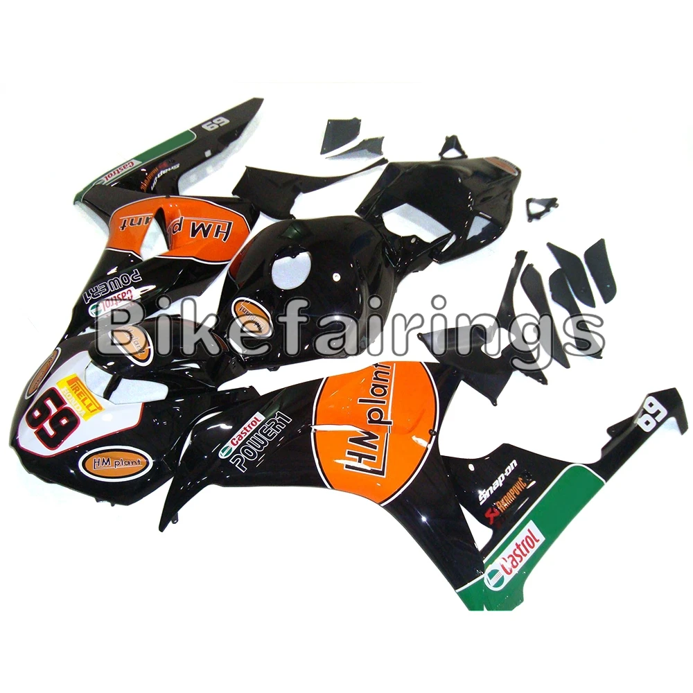 

Orange Black Green Lowers For Honda CBR1000RR 2006 2007 06 07 Motorbike Fairings Covers CBR1000 RR 06 07 Sportbike Cowling New