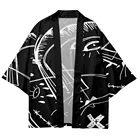 Горячая Распродажа 2021, новый продукт, модный кардиган, традиционное кимоно для взрослых с 3d-цифровым принтом граффити