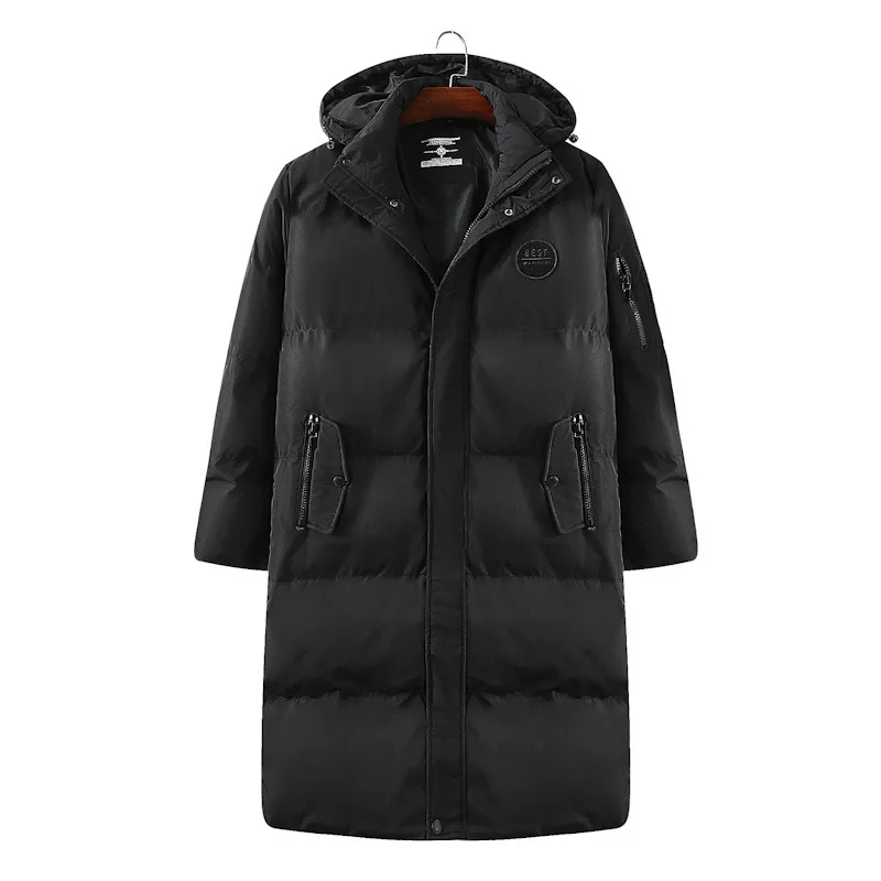 Мужская куртка с хлопковой подкладкой 10XL 9XL 8XL зима размера плюс | одежда