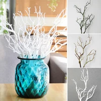 artificial fake flower tree branch antler headband accessories horns fake tree bifurcated wedding home party decoration plant