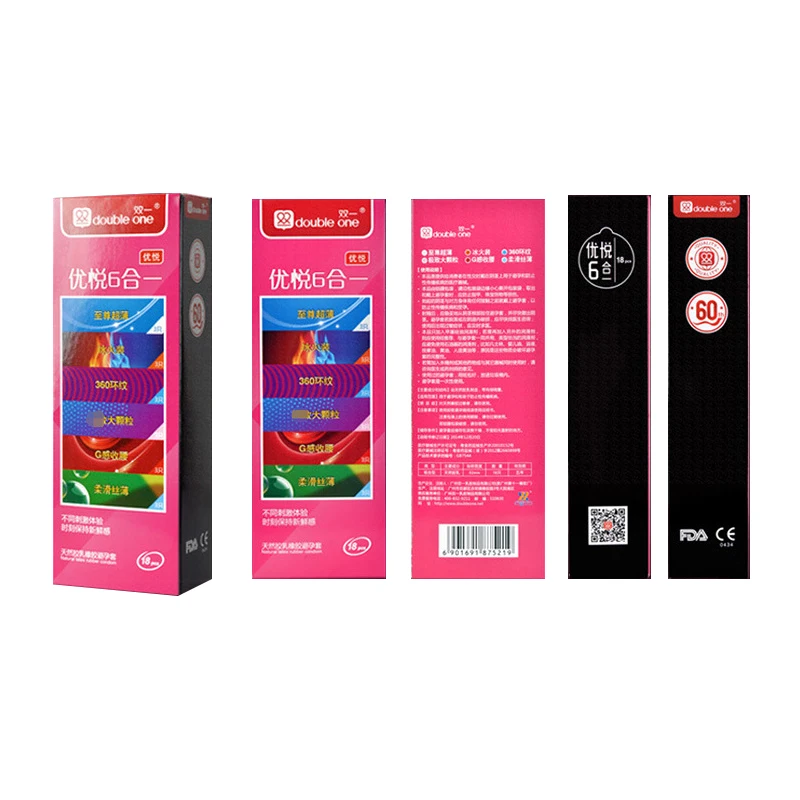 MIO Condoms for Men 6 Styles Natural Latex Spike Large Particle Dotted Penis Safety Adult Products Sex Toys Couples | Красота и