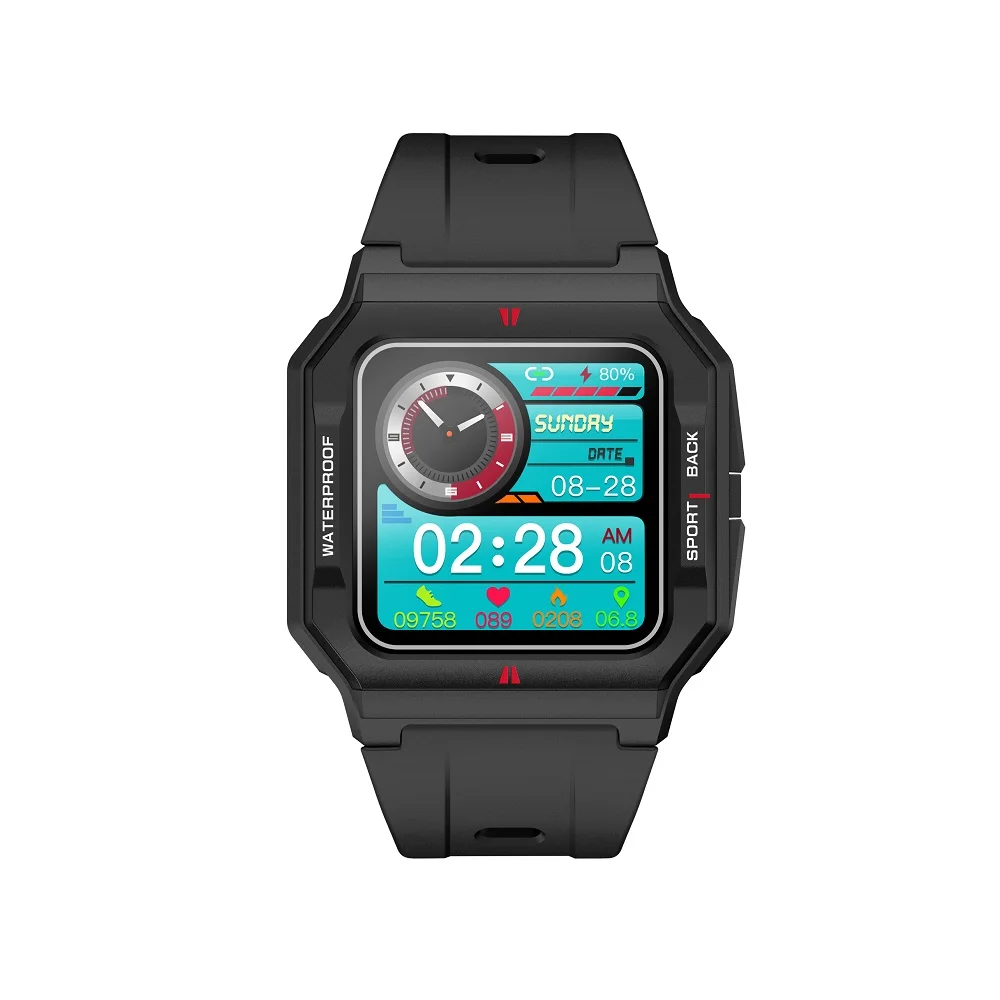 Смарт-часы STrollAR мужские спортивные 2021 дюйма IP68 С Пульсометром | Электроника