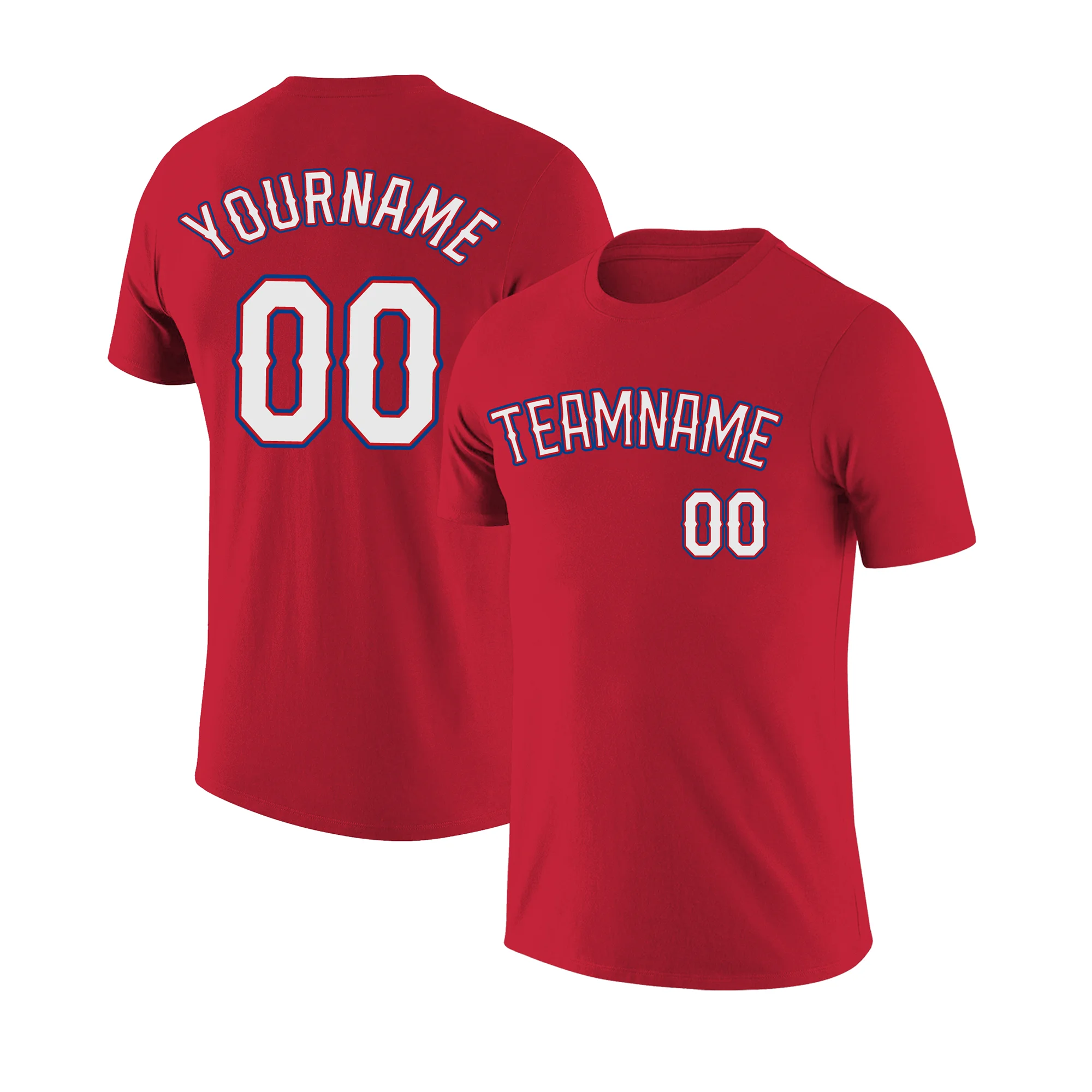 Wholesale Custom Casual Wear Short Shirt For Men/Women/Youth Breathable Soft Sport Printed Team Name Number Tee