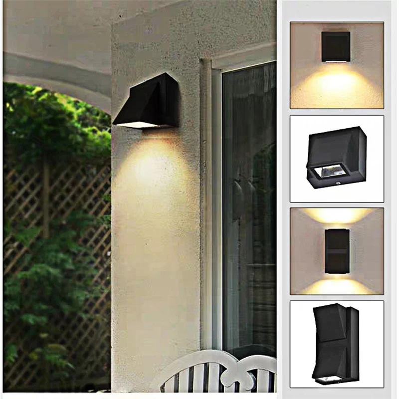 

Garden exterior Led Building Balcony scone wall Lamps terraze porch decoracion jardin up and down outdoor wall light waterproof